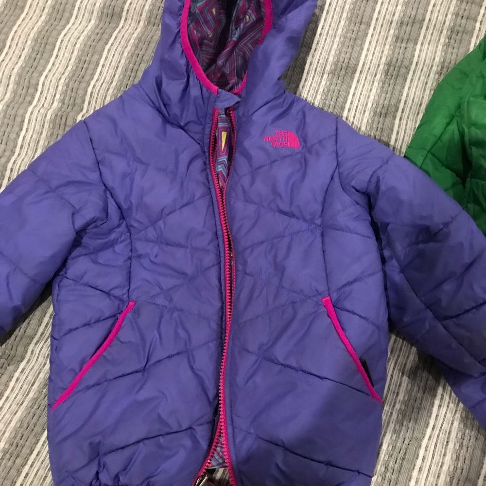 Girls north face coat